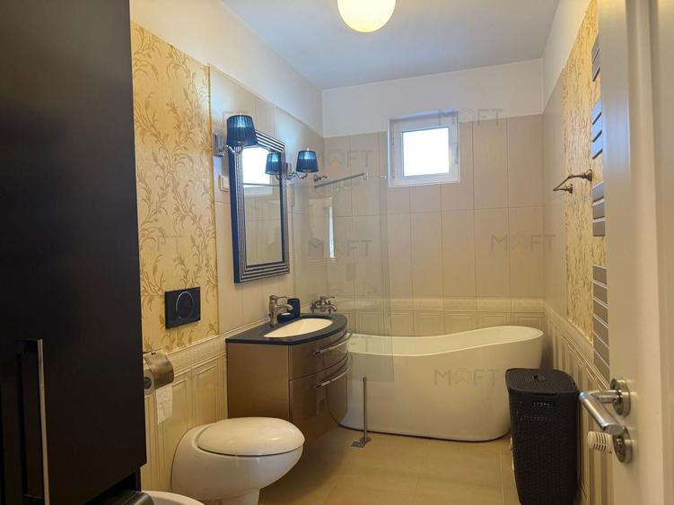 Apartament cu 4 camere decomandat, mobilat în Barbu Văcărescu