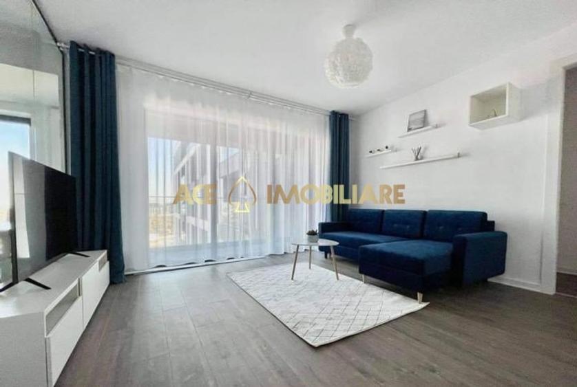 Apartament cu 3 camere semidecomandat, mobilat în Voluntari