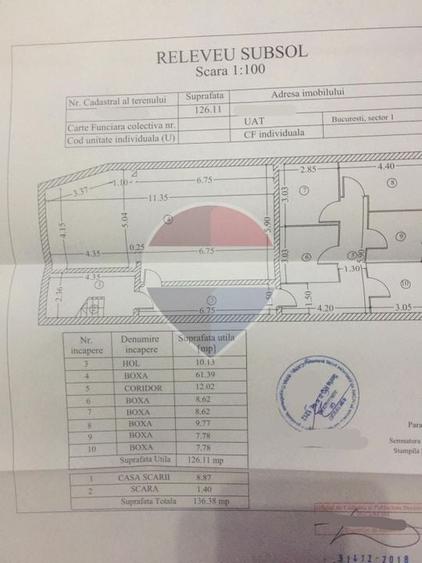 Proprietate specială, de 562.21002197266 mp, în Bucureștii Noi