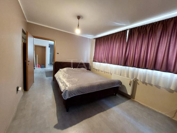 Apartament cu 3 camere semidecomandat, mobilat în Borhanci
