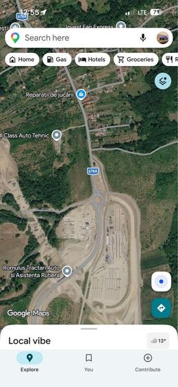 Teren de 68000 mp, în Tigveni