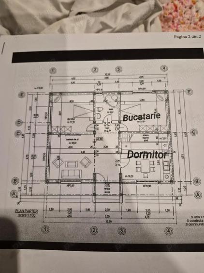 Casă cu 3 camere cu Teren 525 Mp în Stăncești