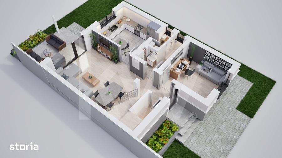 Casa duplex 5 camere in cartier nou ?ura Mica - 8