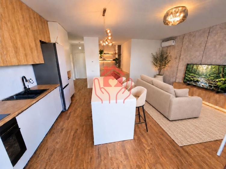 Apartament cu 2 camere decomandat, mobilat în Băneasa