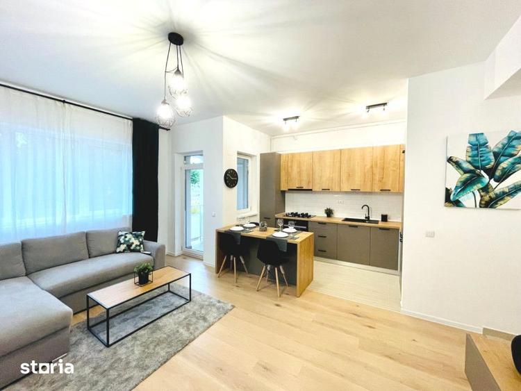 Apartament cu 2 camere semidecomandat în Băneasa