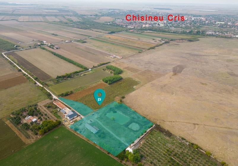 Casă individuală cu 7 camere cu Teren 13418 Mp în Exterior Est