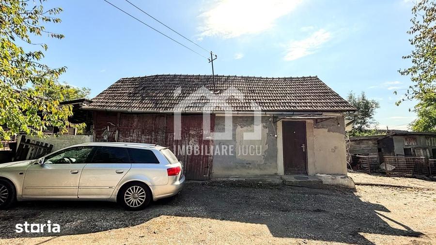 Casă cu 2 camere cu Teren 1200 Mp în Jucu