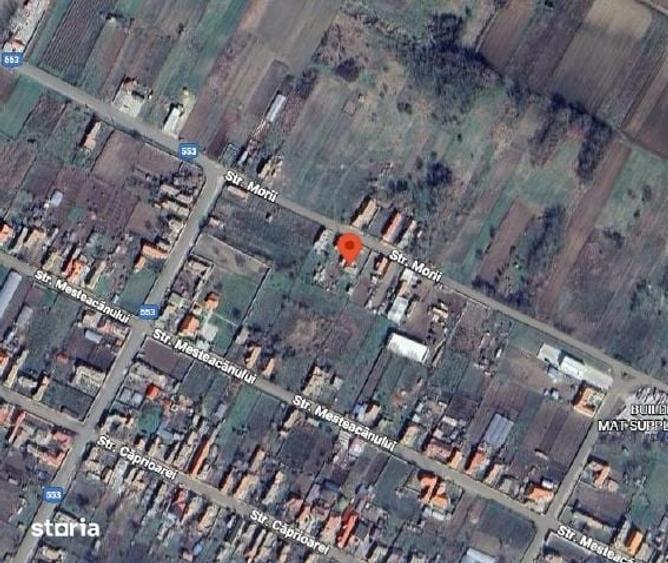 Casă cu 2 camere cu Teren 842 Mp în Ciupercenii Noi