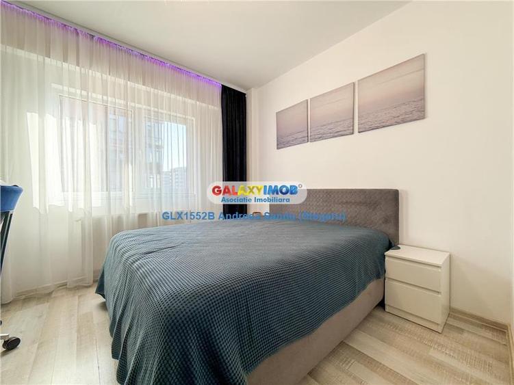 Apartament cu 3 camere semidecomandat, mobilat în Militari