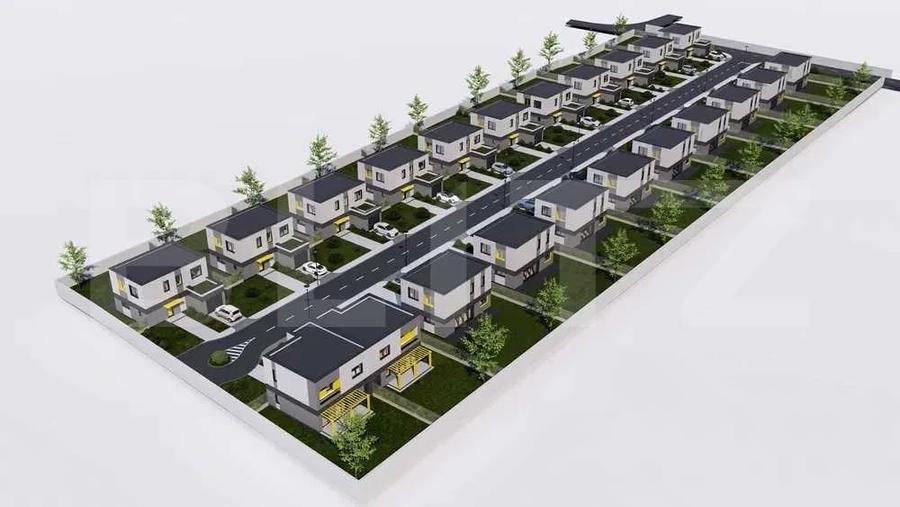 Casă individuală cu 4 camere cu Canalizare în Unirii