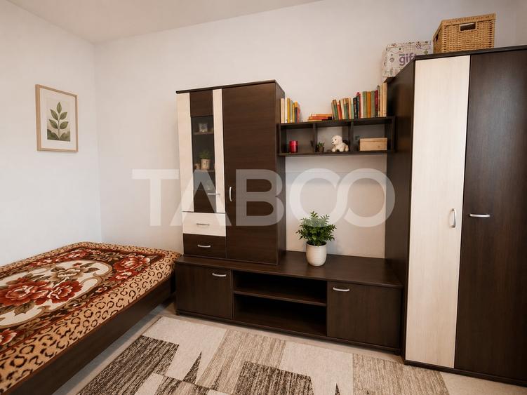 Apartament cu 2 camere nedecomandat, mobilat în Avrig