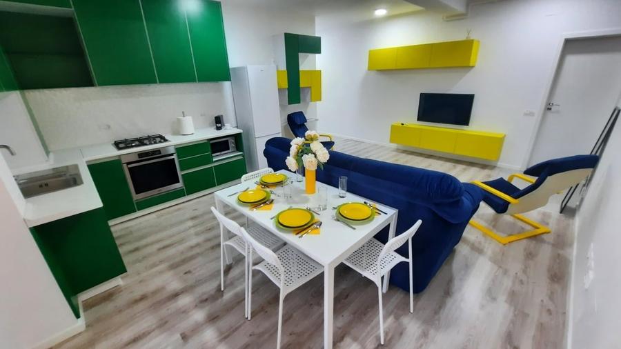 Apartament cu 2 camere, mobilat în Tomis Nord