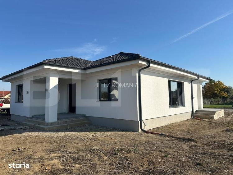 Casa plan parter, 120 mp, 550mp teren, Paulesti