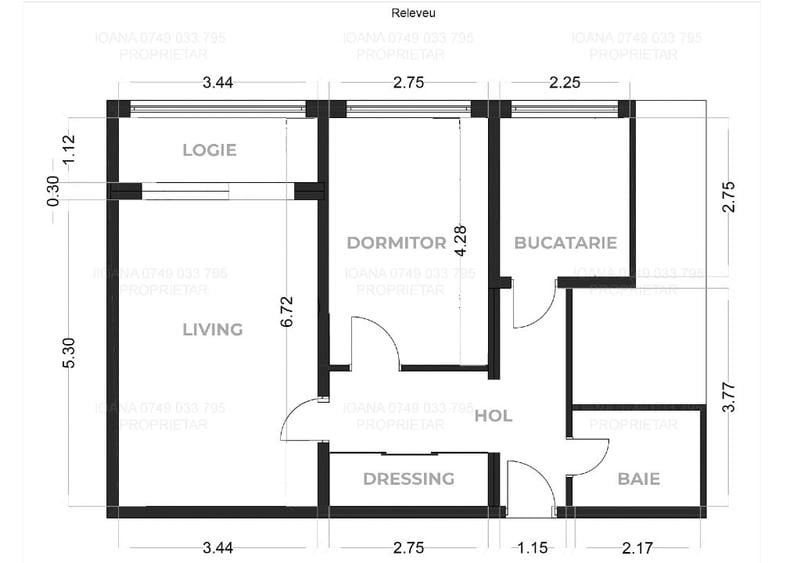 Apartament cu 2 camere decomandat, mobilat în Colentina