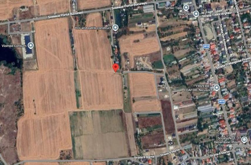 Teren Construcții intravilan de 4000 mp, în 1 Decembrie