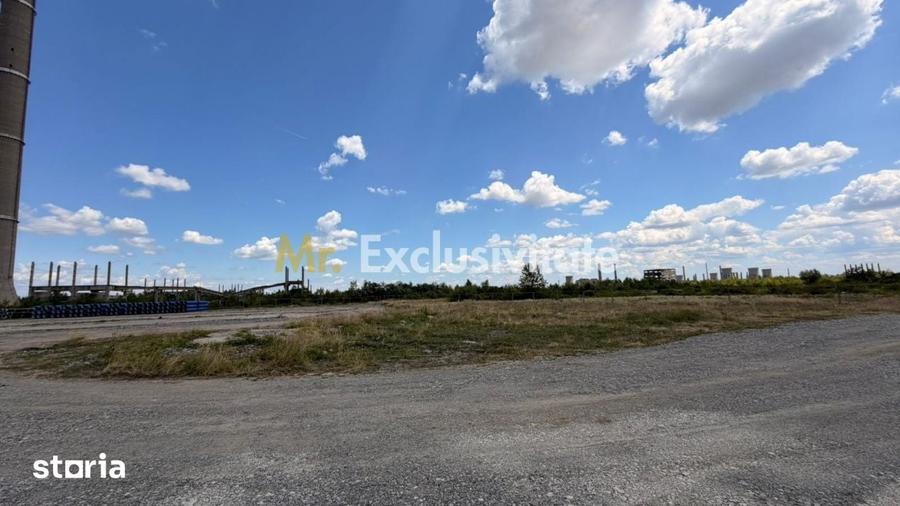 Teren intravilan 3.288 mp | Front stradal 69 m | Zona fostului CET Bra - 3