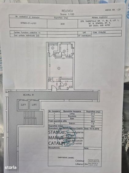 Garsonieră în Central