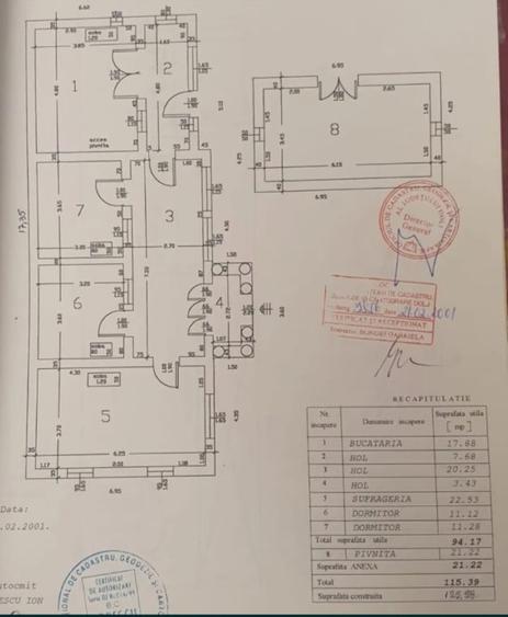 Casă individuală cu 3 camere cu Teren 1186 Mp în Maglavit