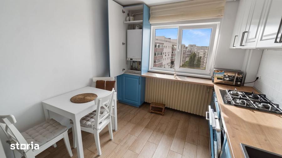 Apartament cu 3 camere decomandat, mobilat în Militari