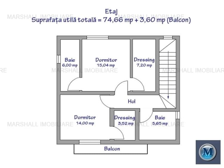 Casa cu 4 camere de vanzare in Paulesti, 149.32 mp #16743 - 6