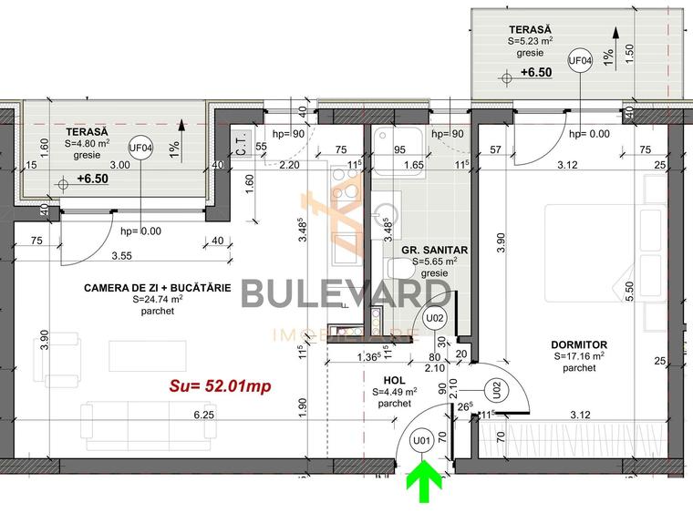 Comision 0. Apartament 2 camere, bloc nou in Apahida! - 3
