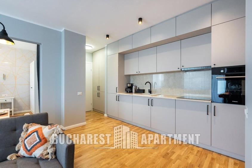 Apartament cu 2 camere semidecomandat, mobilat în P-ța Romană