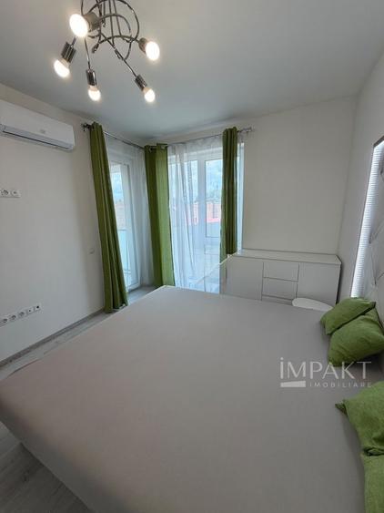 Apartament cu 2 camere semidecomandat, mobilat în Central