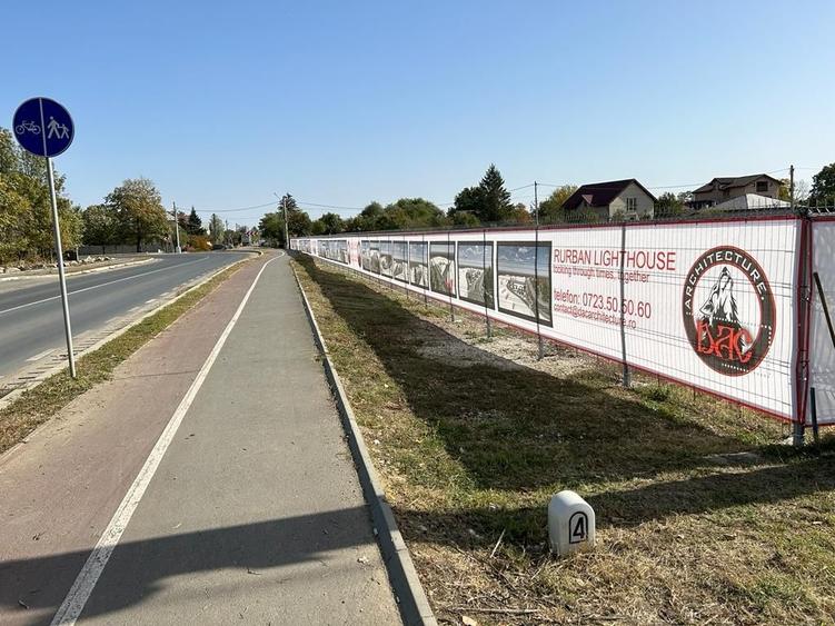 Teren construcție, în Moara Vlăsiei
