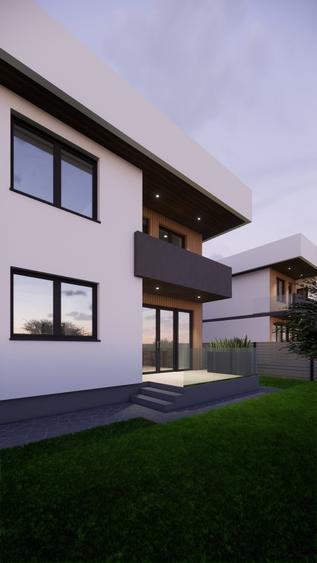 Casă individuală cu 4 camere cu Teren 280 Mp în Trivale