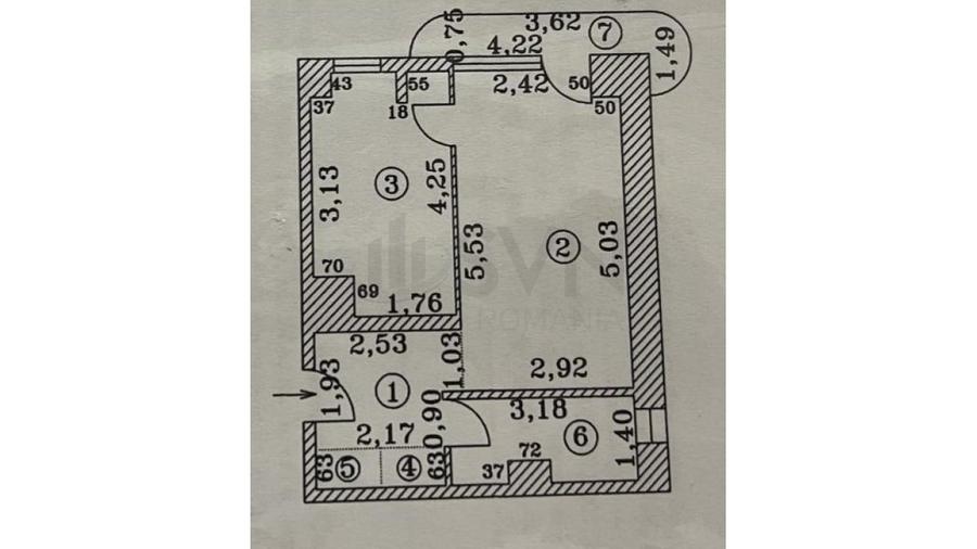 Apartament cu 2 camere decomandat, mobilat în Tineretului