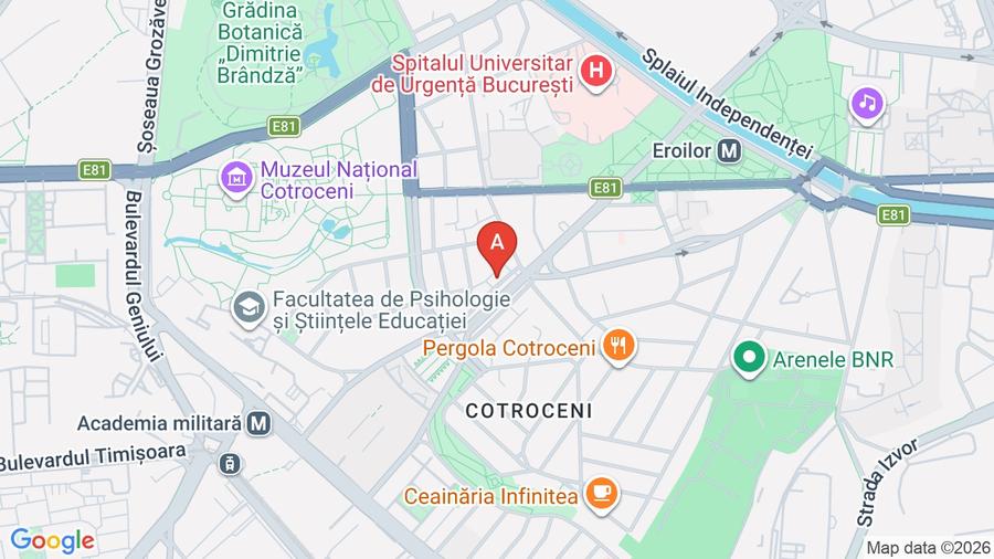 Apartament cu 2 camere în Cotroceni