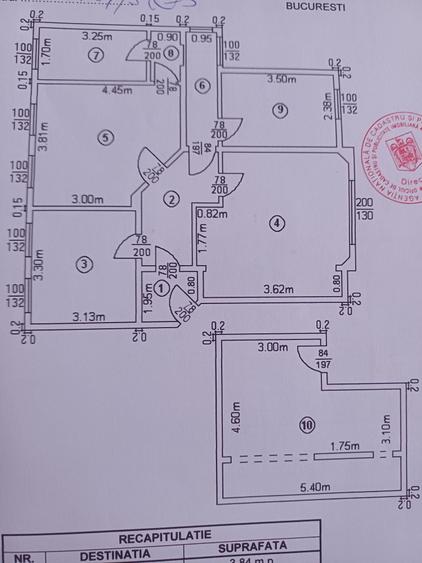 Apartament cu 2 camere în Armeneasca