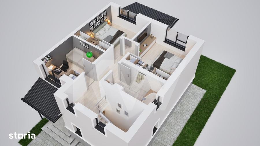Casă cu 4 camere cu Teren 219 Mp în Șura Mică