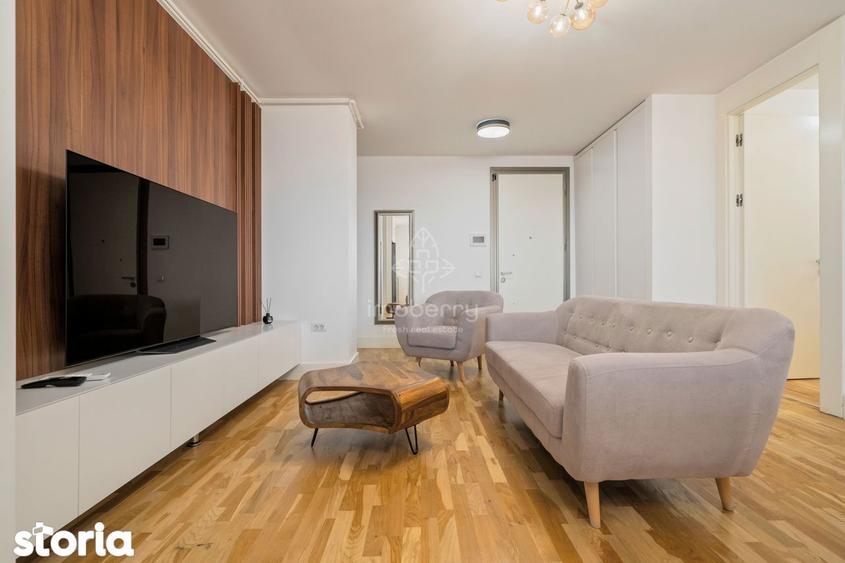 Apartament cu 2 camere semidecomandat, mobilat în Tei