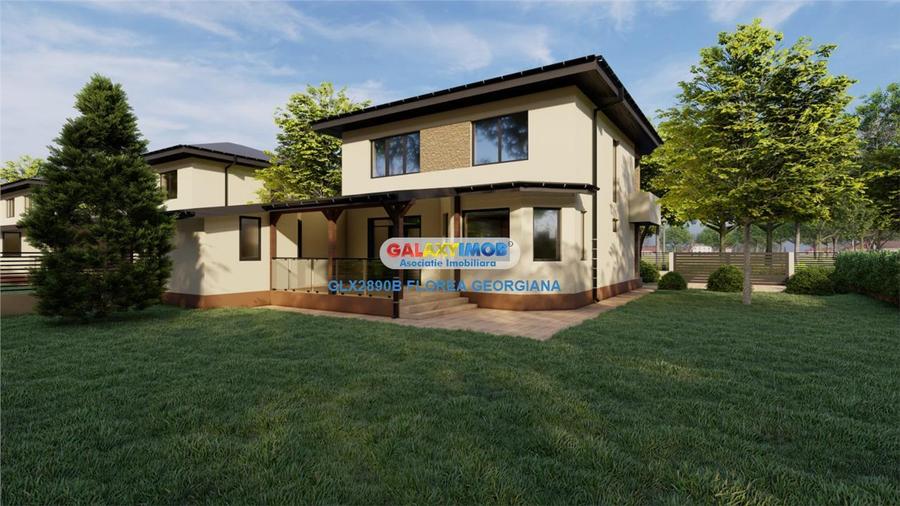 Casă cu 5 camere cu Teren 650 Mp în Odăi