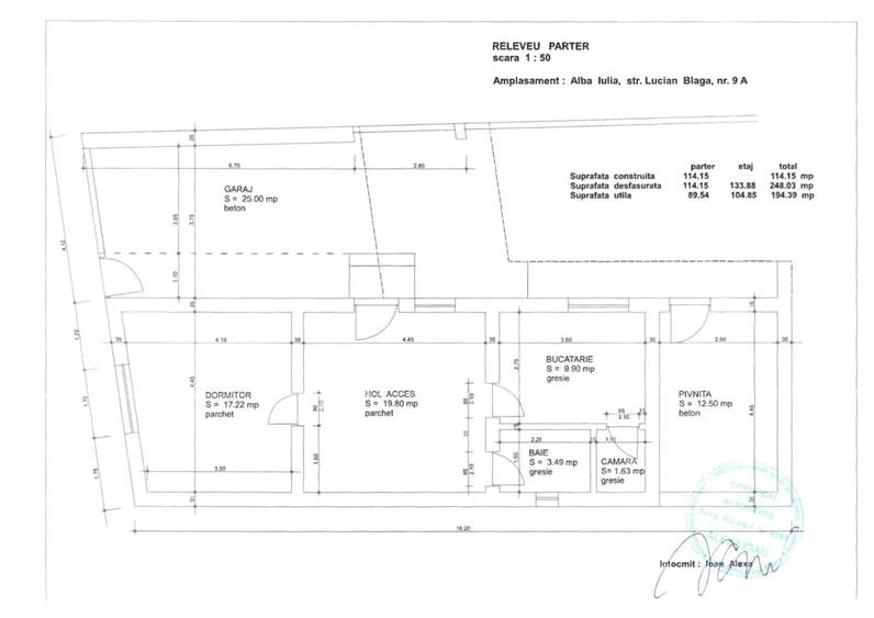 Casă cu 4 camere cu Teren 232 Mp în Central