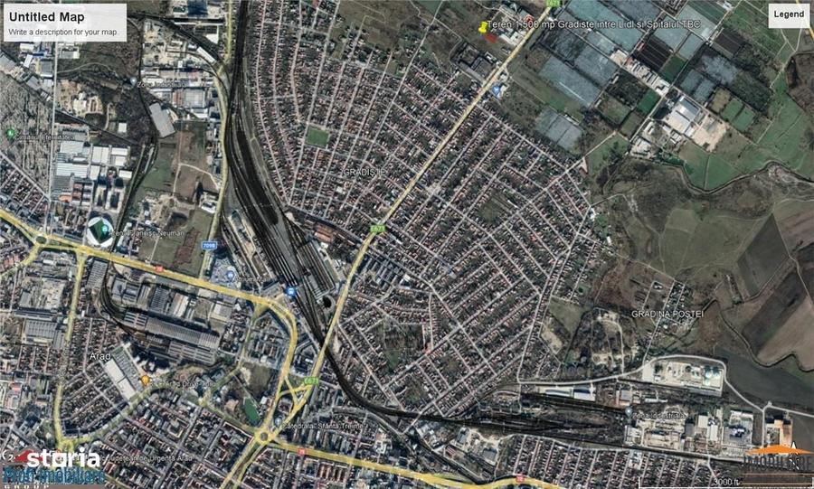 Teren 1.500mp pentru constructii comerciale-industriale- Gradiste stra - 4