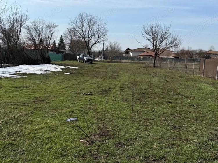 Teren de 1103 mp, în Snagov