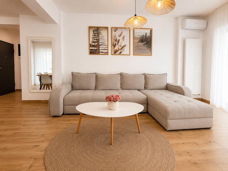 Apartament cu 3 camere decomandat, mobilat în Nord