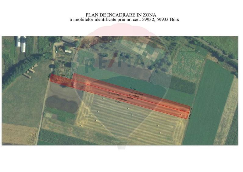 Teren Construcții intravilan de 8800 mp, în Borș