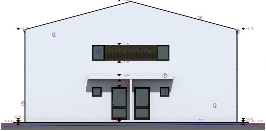 Casă cu 4 camere cu Teren 454 Mp în Chinteni