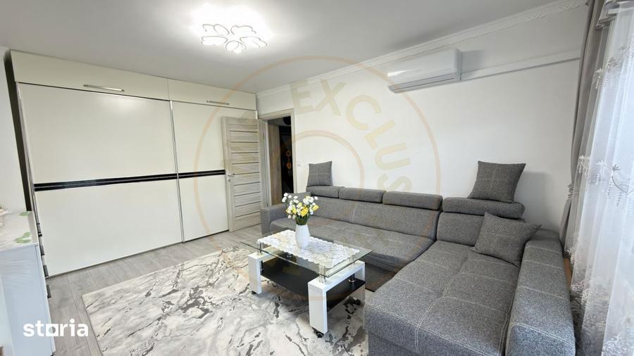 Apartament cu 2 camere decomandat, mobilat în Central