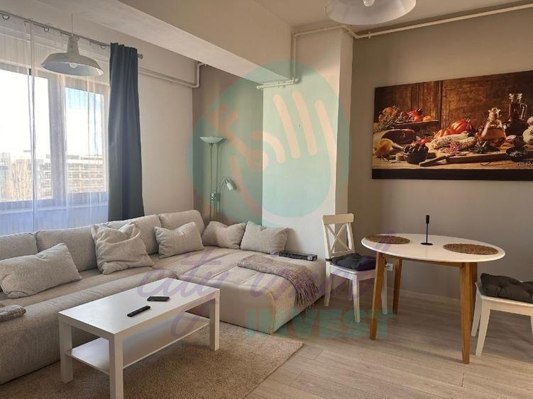 Apartament cu 2 camere semidecomandat, mobilat în P-ța Alba Iulia