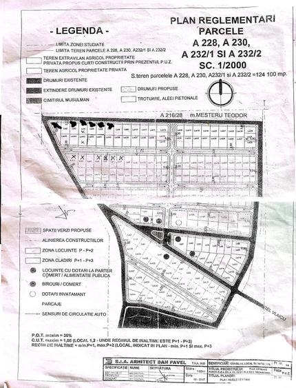 Teren de 440 mp, în Vest