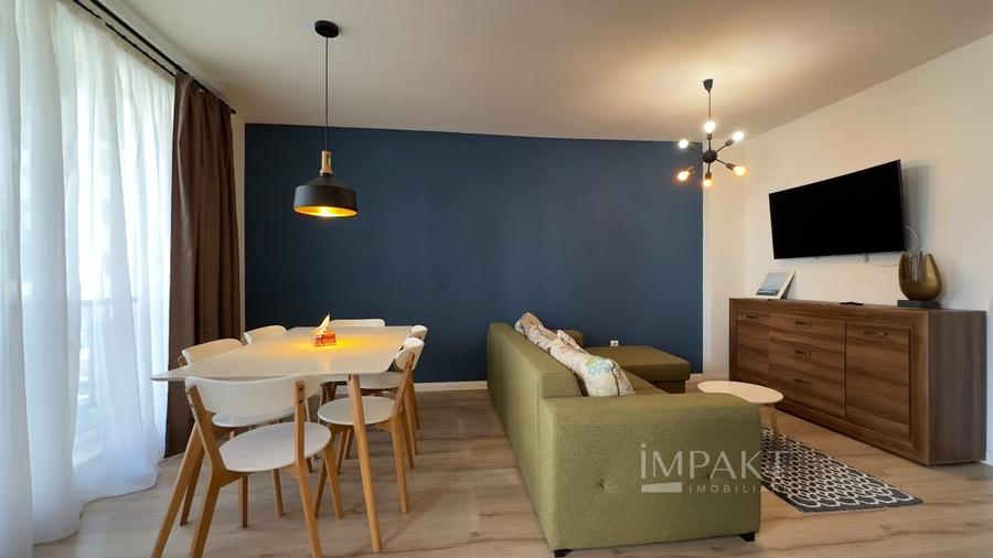 Apartament cu 2 camere semidecomandat, mobilat în Andrei Mureșanu