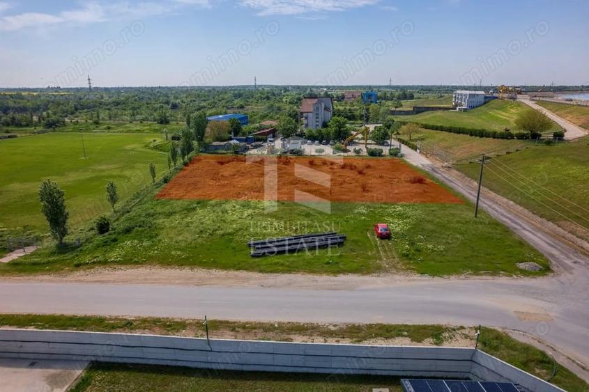 Teren de 2500 mp, în Cornetu