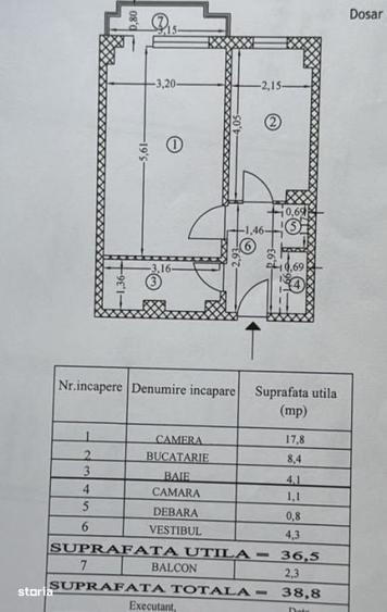 Garsonieră decomandată în Sebastian