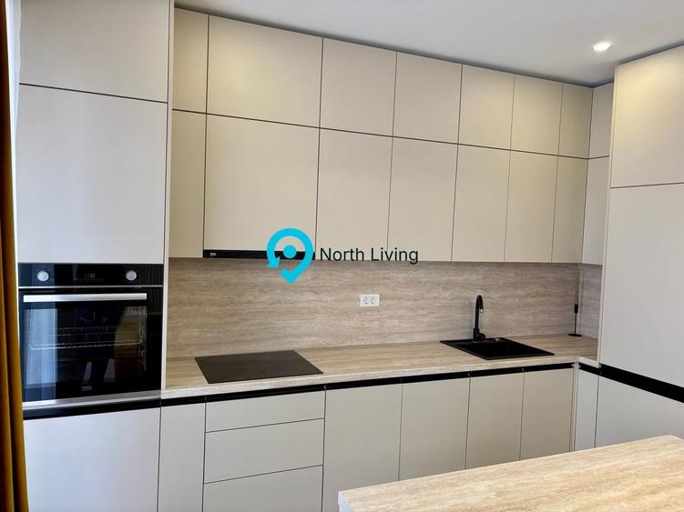 Apartament cu 2 camere, mobilat în Pipera