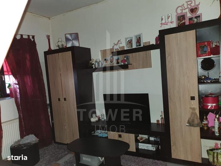 Apartament spatios 3 camere, 99 mp, mobilat si utilat, cu pod etaj 2 - 3