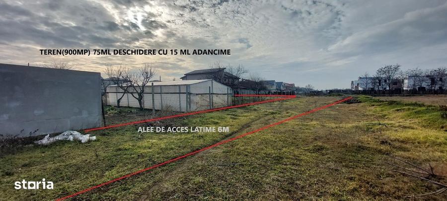 Teren 900 mp, deschidere mare, lotizabil Cartier Arcasilor - 7